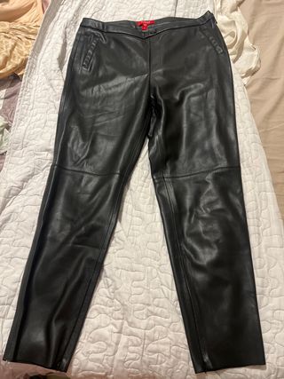 Pantalón Guess Piel Negro Talla L