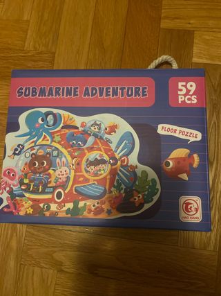 Puzzle Aventura Submarina 59 piezas