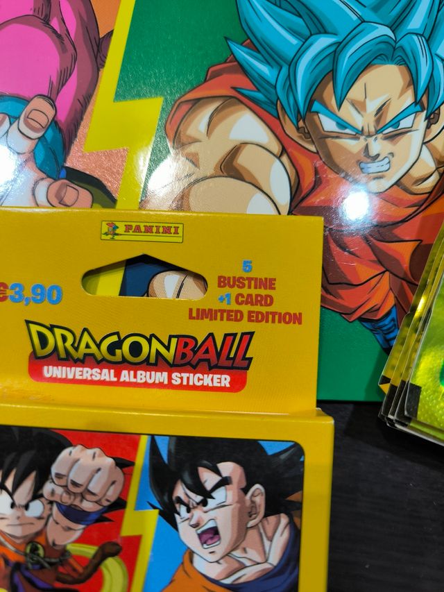 OFERTA Limitada y 55 sobres Dragon Ball Universal 