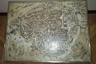 Cuadro mesa Toledo antiguo