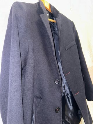Gabardina Azul Oscuro