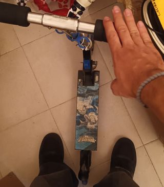 Patinete infantil de spiderman