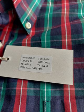 Camisa a cuadros Ribbon's by Spark Global