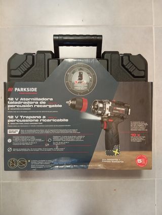 Taladro Percutor Parkside 12V SIN BATERÍA