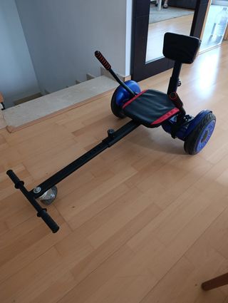 Hoverboard Azul con Asiento