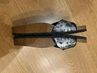 Sandalias Birkenstock Madrid plateadas Talla 38