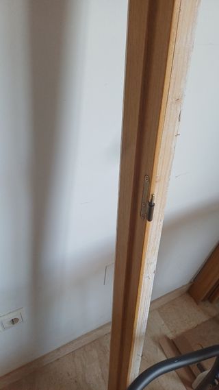 Puertas de madera con cristal