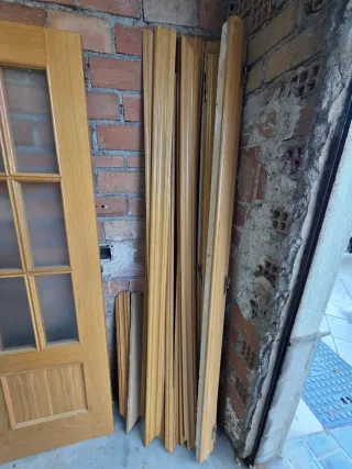 Puertas madera vidrio cristal opacos