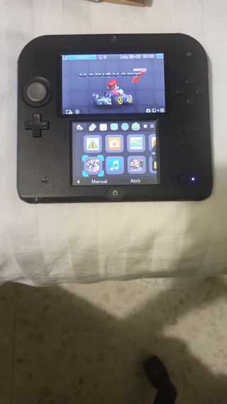 Nintendo 2DS Negra + Mario Kart 7