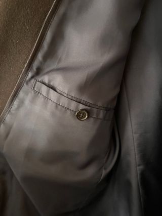 Cappotto uomo in lana nero