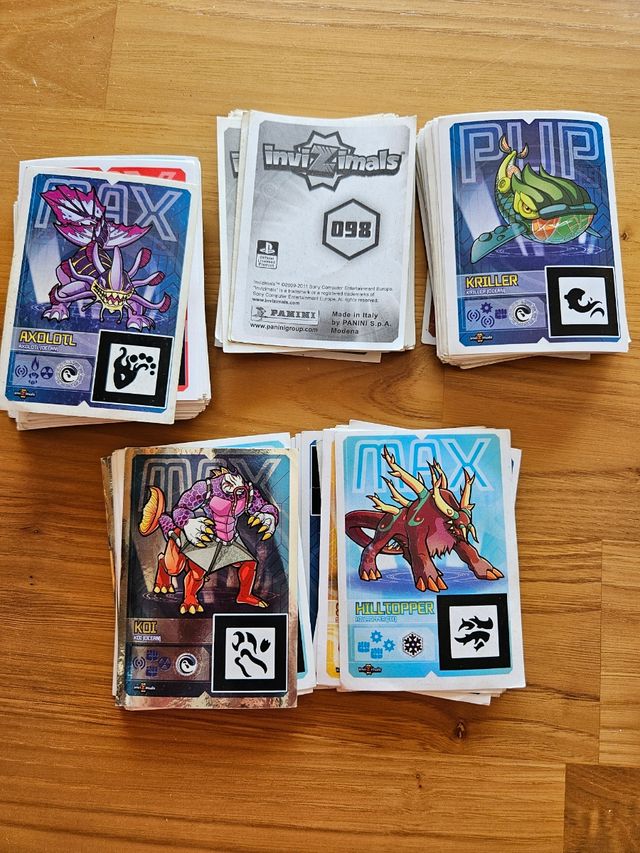 Invizimals Cartas Coleccionables Panini