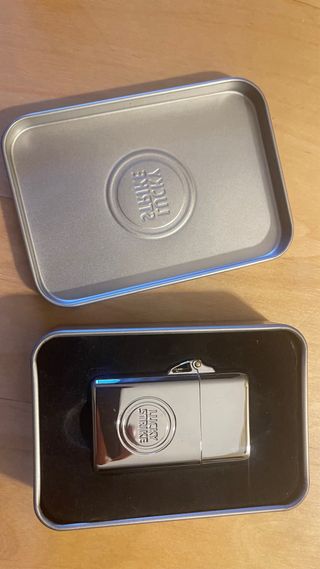 Aereo inciso Zippo EF-18 A G-15 + 2 Zippo