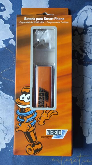 Batería Externa BOGE Naranja