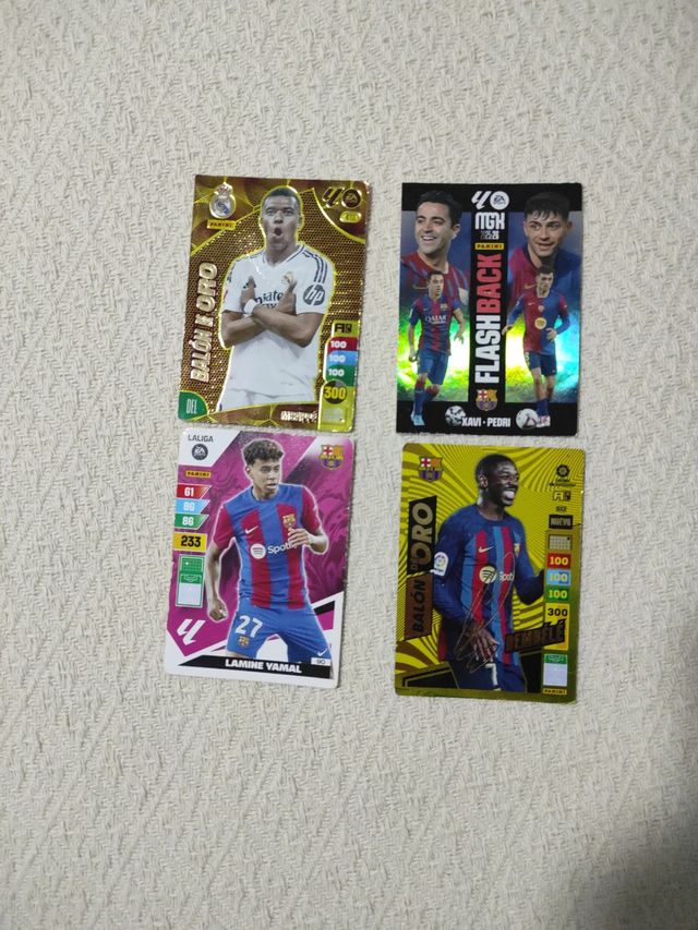 Cartas Fútbol Panini Balón de Oro