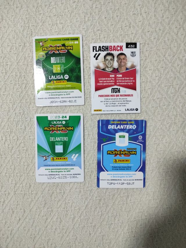 Cartas Fútbol Panini Balón de Oro