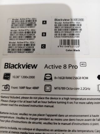 Tablet Blackview 256GB 8GB RAM +16