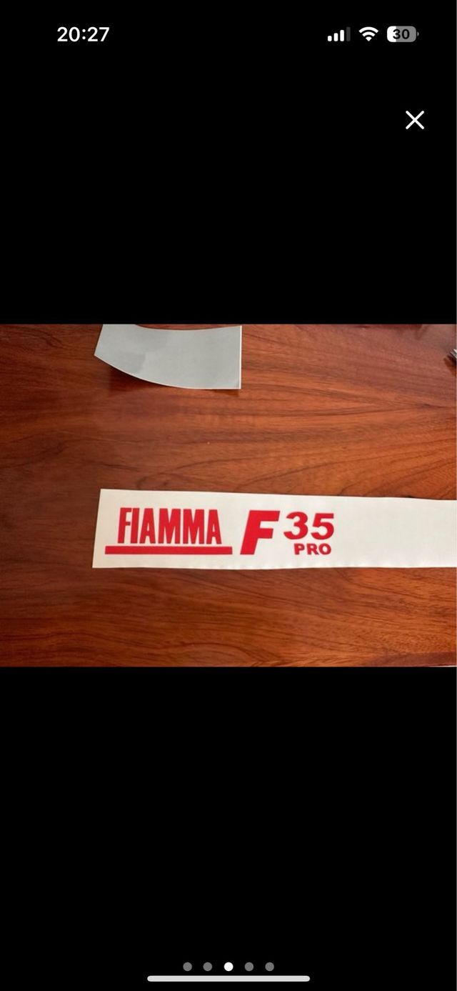 Pegatina Fiamma F35 Pro