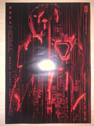 Póster película Tron Ares