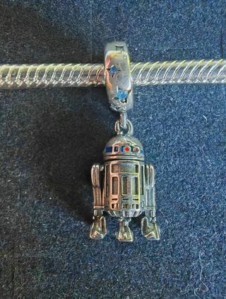 Charm R2D2 Star Wars Plata 925