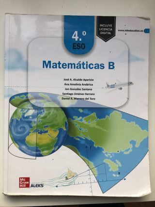 Libro de Matemáticas para 4 ESO