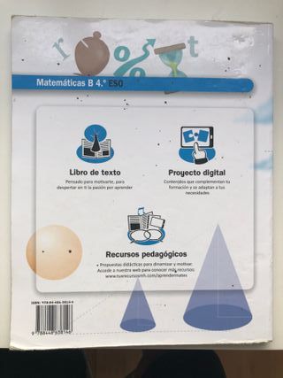 Libro de Matemáticas para 4 ESO