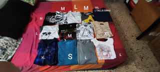 Pack de 13 camisetas 