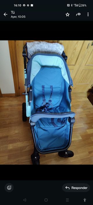 Silla de paseo Concord azul