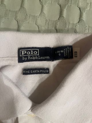Polo Ralph Lauren Blanco Talla S