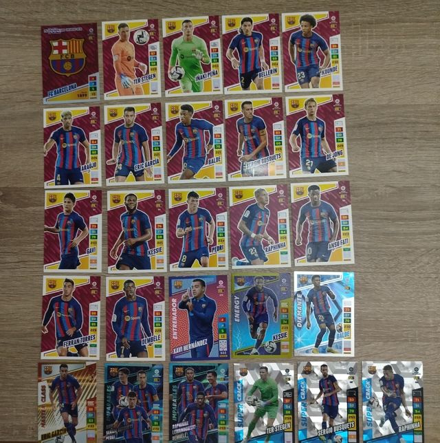 Lote FC Barcelona diferentes años y colecciones