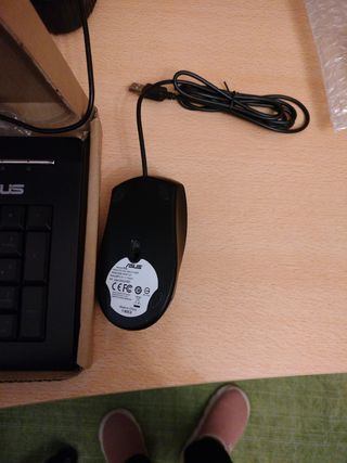 Teclado y Ratón ASUS Negro Nuevo