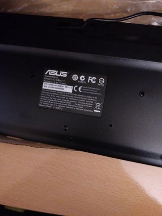 Teclado y Ratón ASUS Negro Nuevo