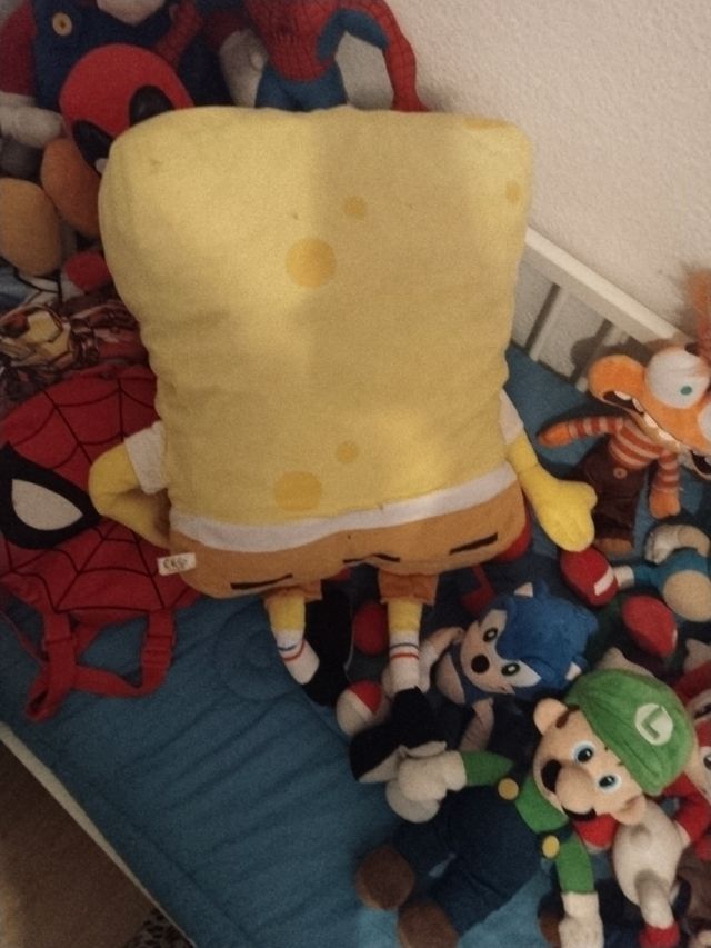 Lote Peluches Varios Personajes