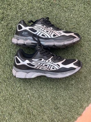 Asics Gel Ny Talla 38 Negro/Gris