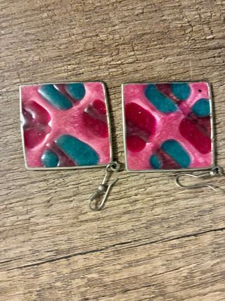 Collar y pendientes vintage