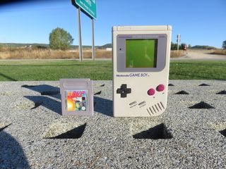 Nintendo GameBoy DMG-01 Gris\Beige y Juego de F1