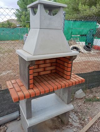 Barbacoa de obra exterior