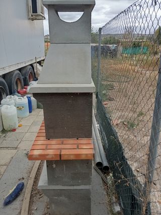 Barbacoa de obra exterior