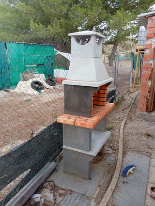 Barbacoa de obra exterior