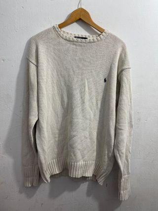 ¡¡OFERTA!! Talla XL Jersey Ralph Lauren Blanco 