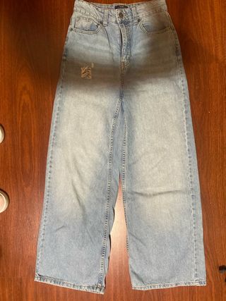 Pantalones vaqueros anchos azules