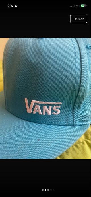Gorra Vans Azul/Turquesa