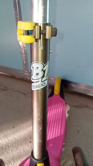 Patinete infantil 3 ruedas rosa