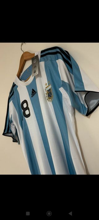 Camiseta original Messi número 18 talle L
