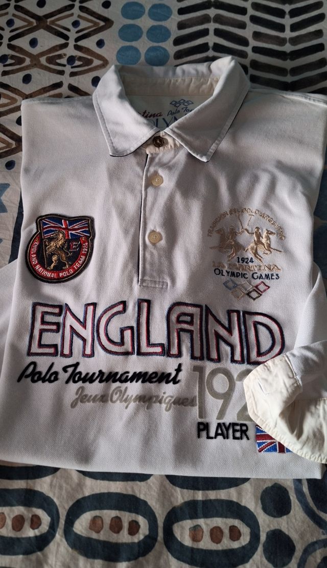 La Martina Polo Manga Larga England Bordado