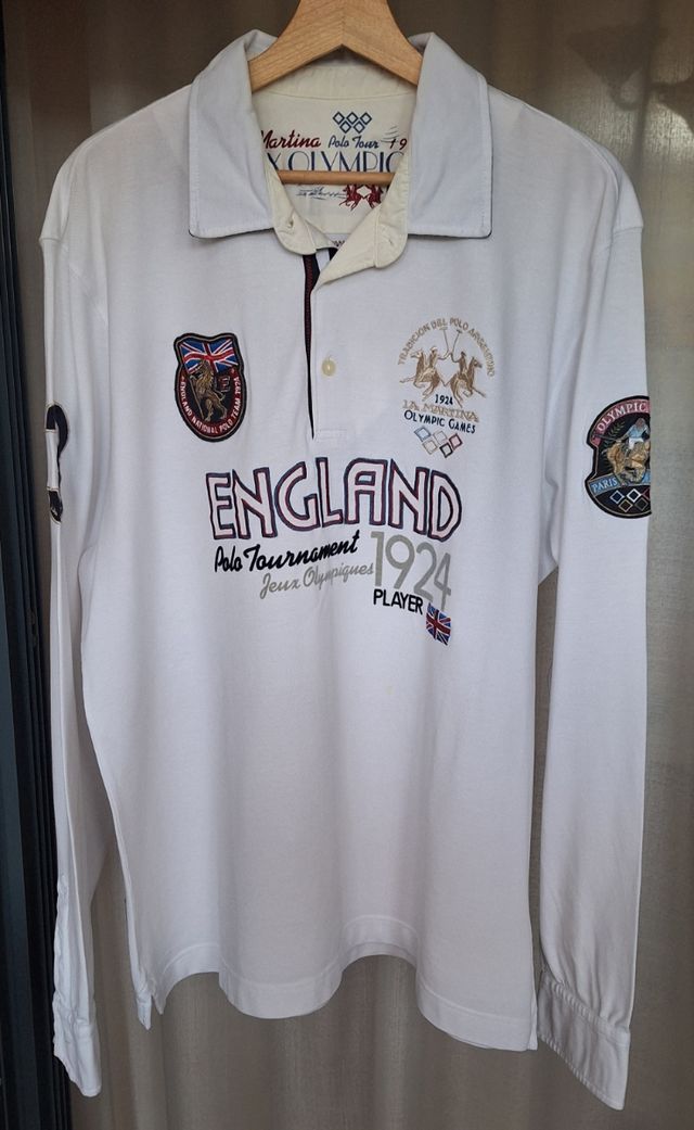 La Martina Polo Manga Larga England Bordado
