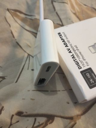 Adaptador Digital AV 2K-HD iPhone/iPad