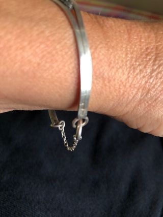 Pulsera Plata y Azabache