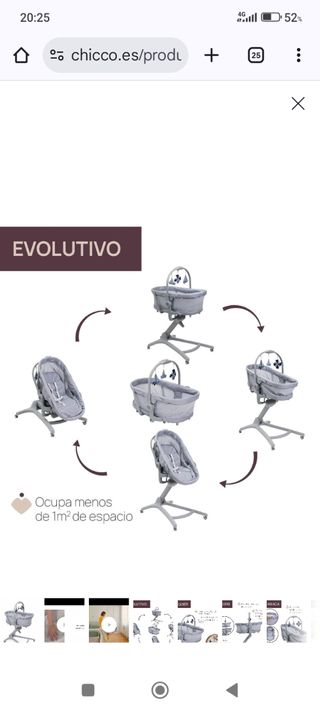 Mini cuna Chicco Evolutivo