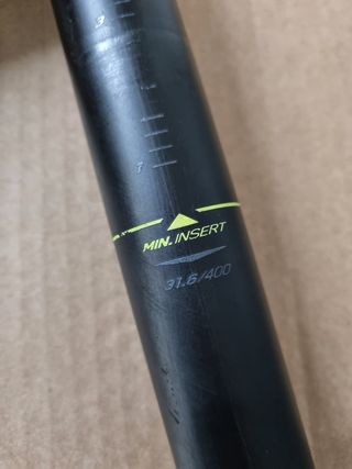 Tija sillín Syncros FL1.0 Carbon