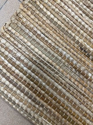 Alfombra Yute Beige y Marrón Nueva120x155 cm